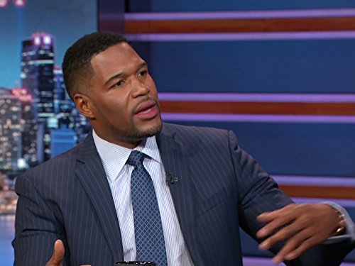 "The Daily Show" Michael Strahan